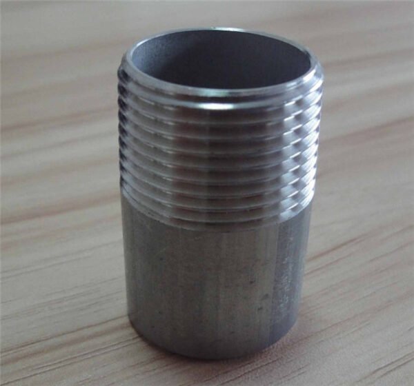 ASTM A312 316 SS TOE Threaded Pipe Nipple Supplier