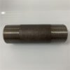 Black Seamless Steel Pipe Nipple — NPT Threaded ASTM A106 Factory Direct