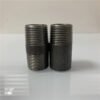Black Seamless Steel Pipe Nipple — NPT Threaded ASTM A106 Factory Direct
