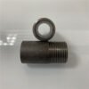 Black Seamless Steel Pipe Nipple — NPT Threaded ASTM A106 Factory Direct