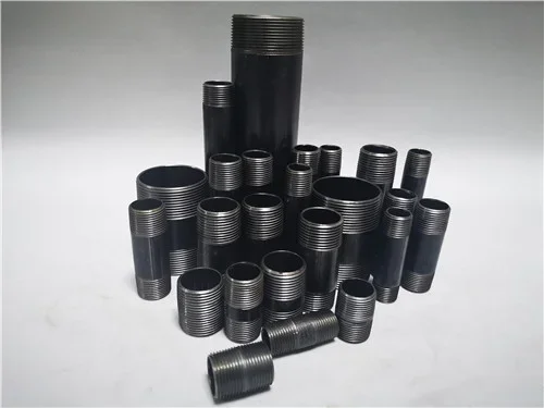 Black Steel Pipe Nipple