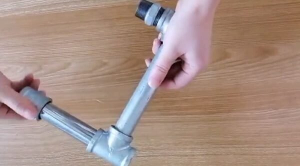 pipe nipple connect with other fittings