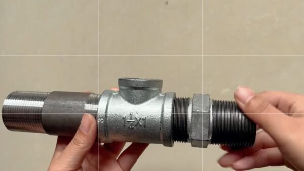 pipe nipple connect with other fittings