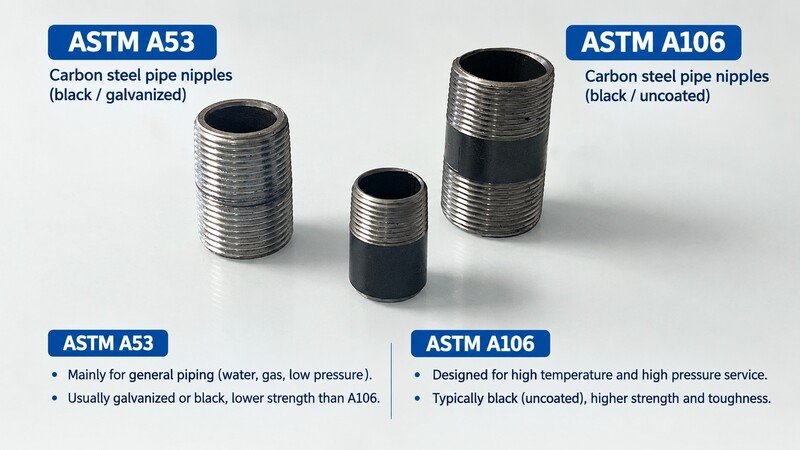 carbon steel pipe nipple