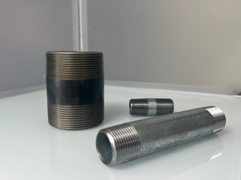 galvanized vs black steel nipple