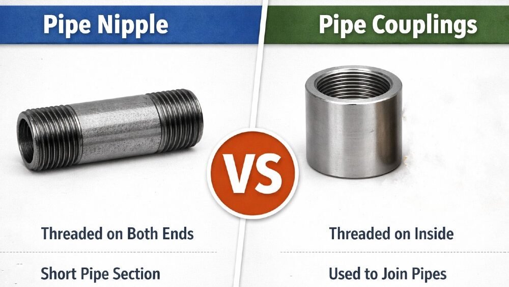 pipe nipple vs coupling