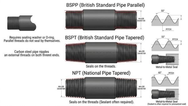 NPT vs BSP Thread: Comprehensive Differences Guide