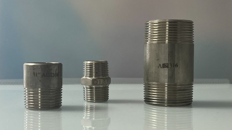 astm a733 stainless steel pipe nipples