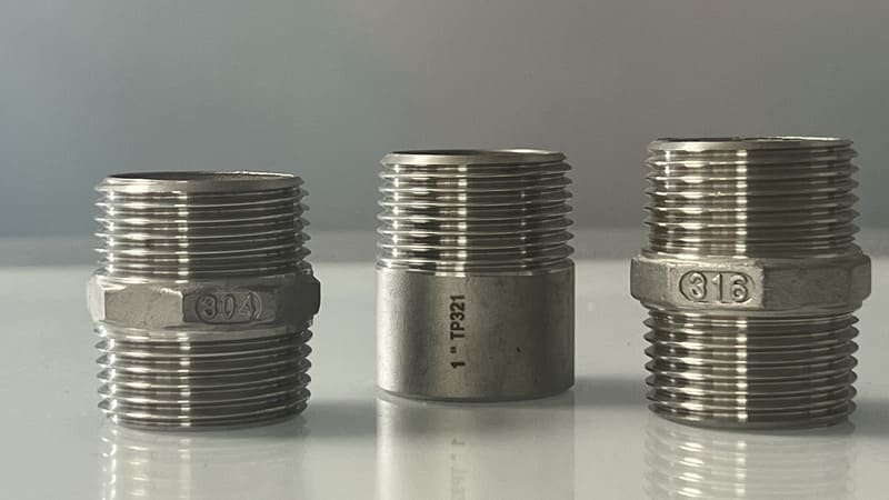 stainless steel pipe nipple