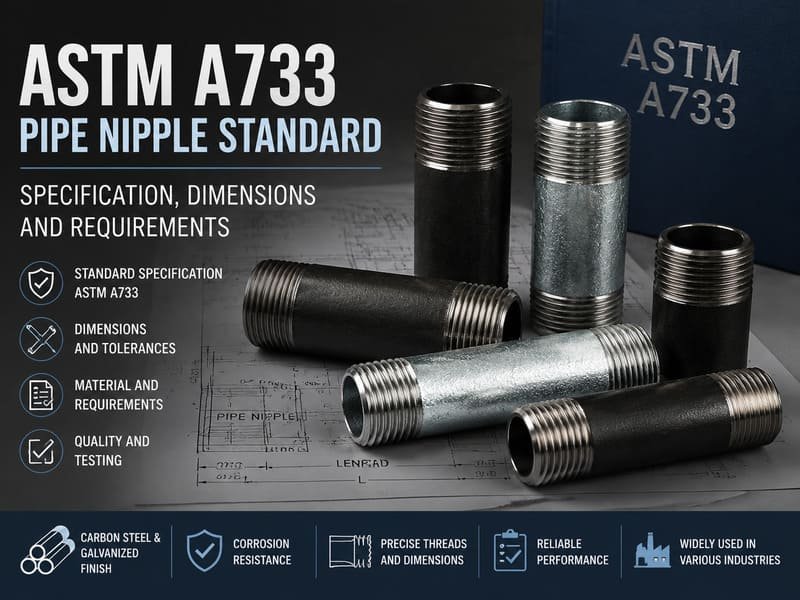 ASTM A733 nipple
