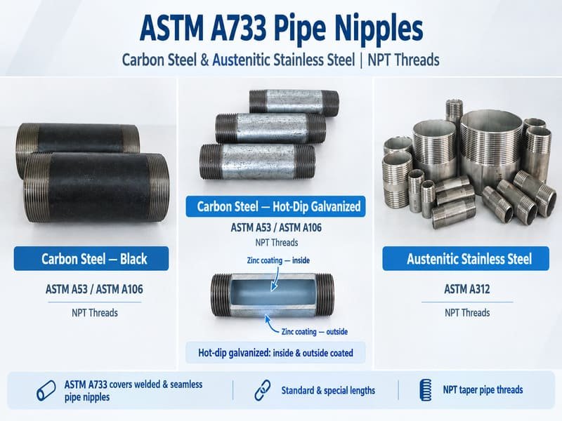 astm a733 nipple